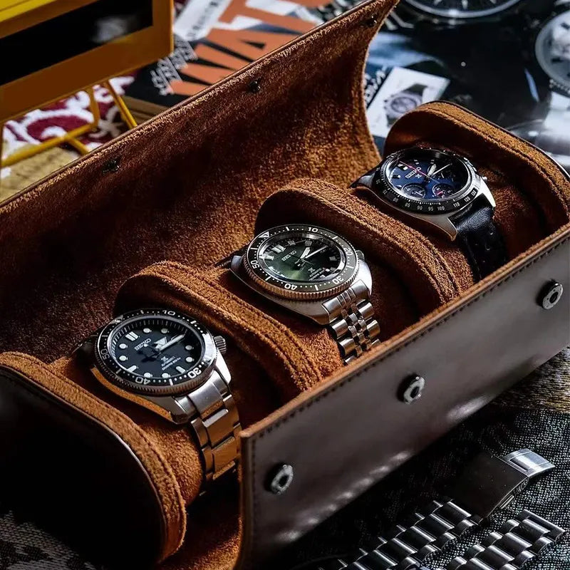 Rollo de reloj de viaje y almacenamiento IBBETON 