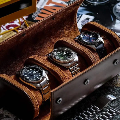 Rollo de reloj de viaje y almacenamiento IBBETON 